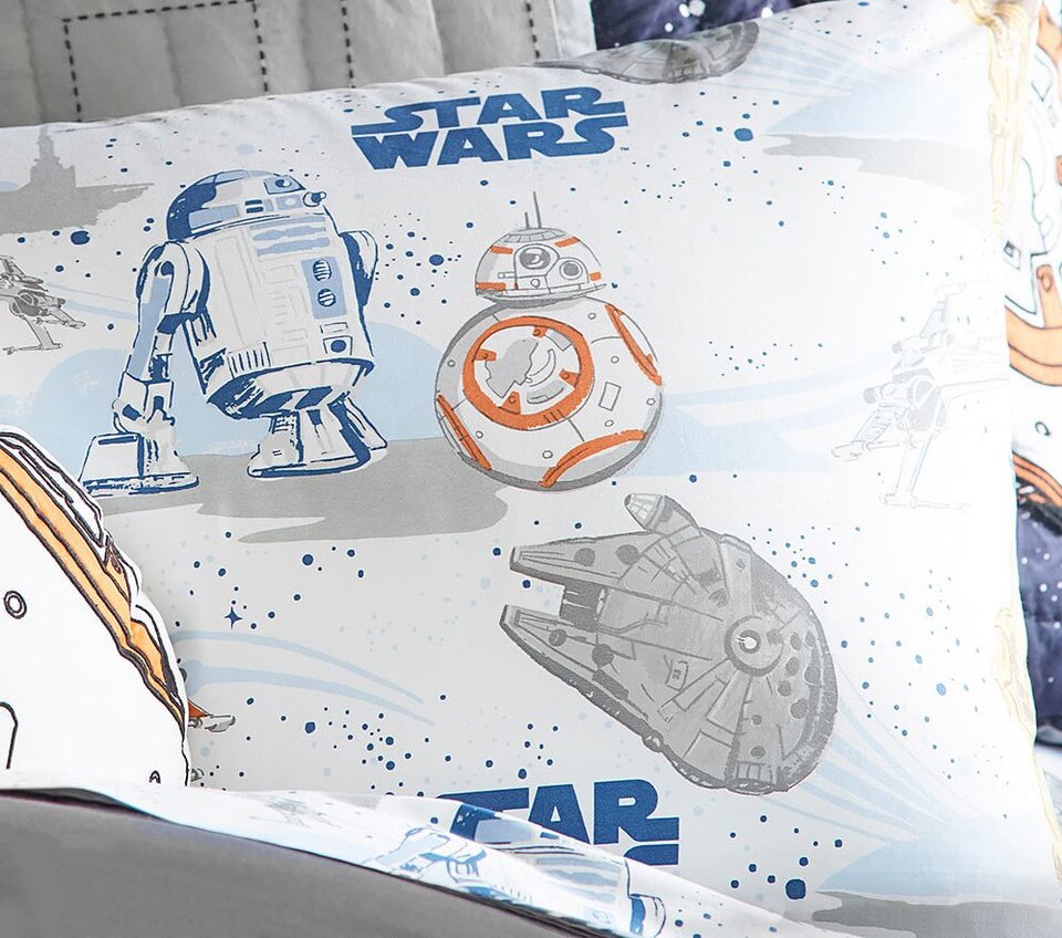 Star Wars® Droid™ Sheet Set & Pillowcase Pottery Barn Kids Australia